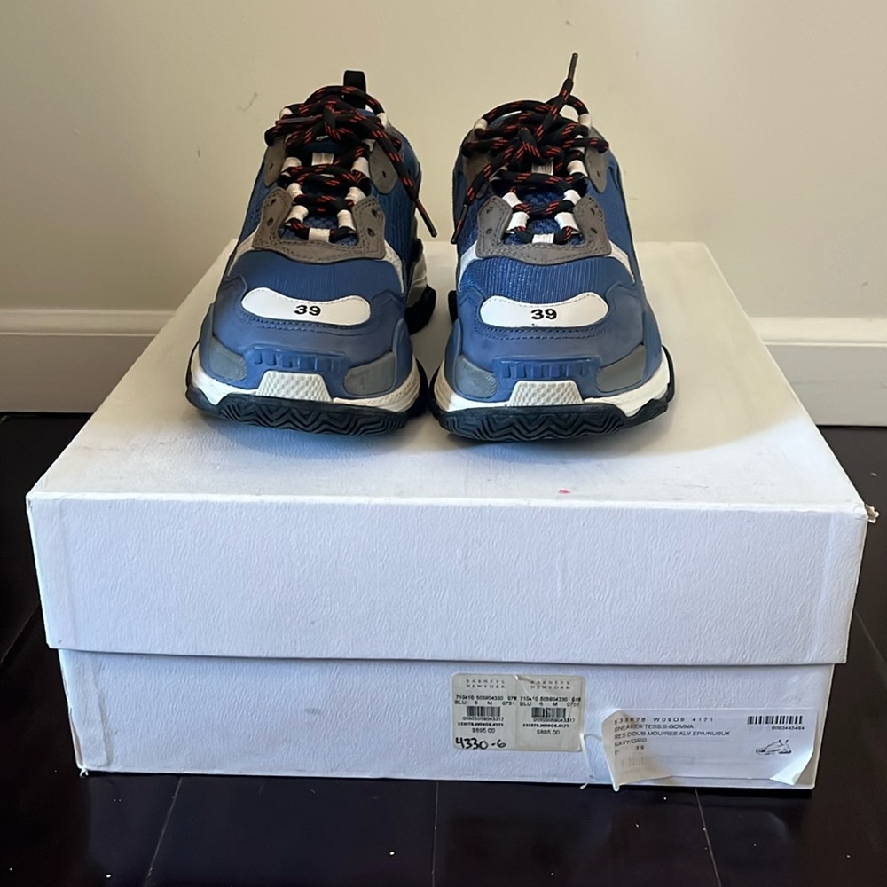 Balenciaga triple S BLUE